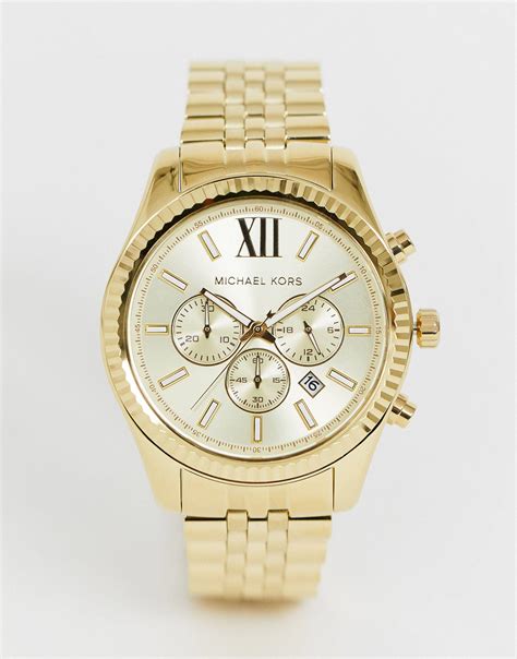 michael kors chronograph lexington mk8281|michael kors lexington watch.